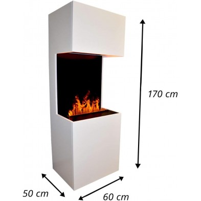 Dimensiones Chimenea eléctrica Beethoven