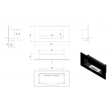 Dimensiones Delta 2 con cristal