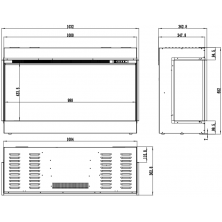 Dimensiones Superb 3D 100