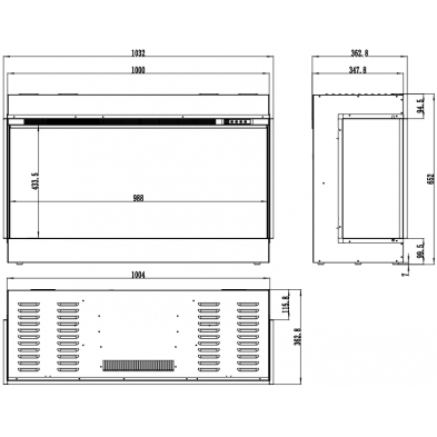 Dimensiones Superb 3D 100